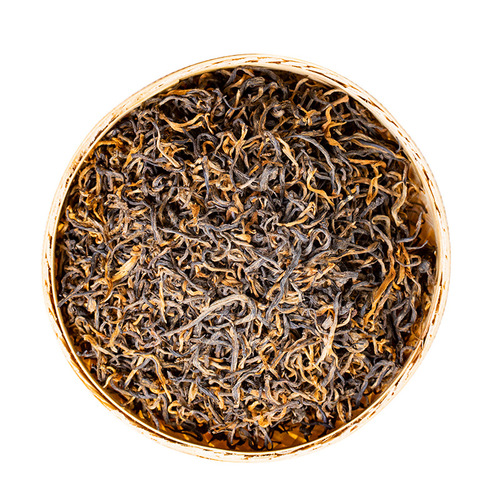 Golden Beauty Black Tea, Wuyi Mountain Tongmuguan Black Tea, Loose Leaf Yellow Tea, Honey Aroma, 500g, Fujian Tea Wholesale