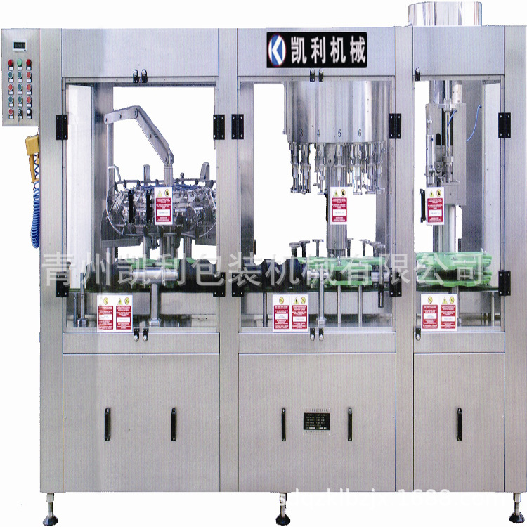 葡萄酒三合一液体灌装机、红酒灌装机、果酒灌装机、酵素灌装机