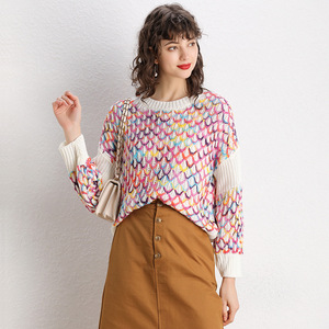 New European and American loose knit