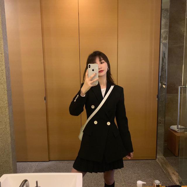 Costume femme en Mélange de coton - Ref 3335696 Image 1