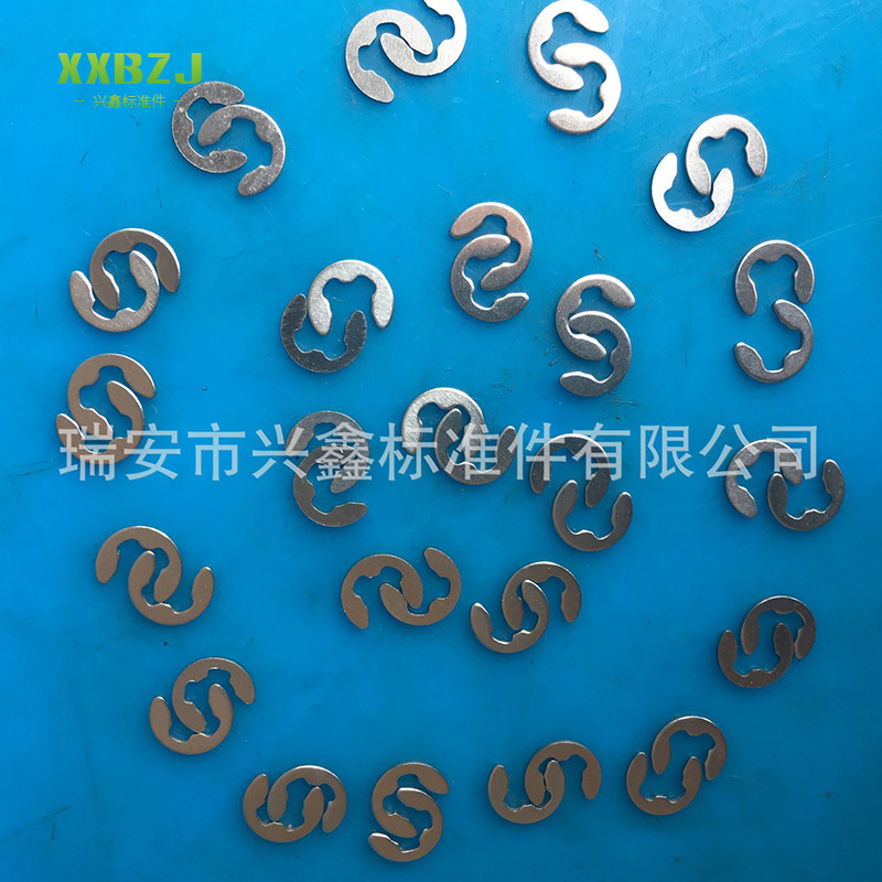 厂家供应 现货紧固件批发 定制生产不锈钢304开口挡圈 卡簧