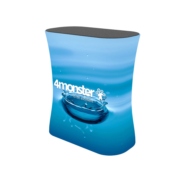 厂家直供活动宣传专用快幕秀摊位小前台便携式方形前台