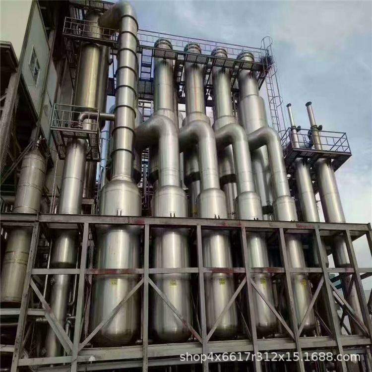 二手三效四效蒸发器   10吨强制循环蒸发器   二手蒸发器价格