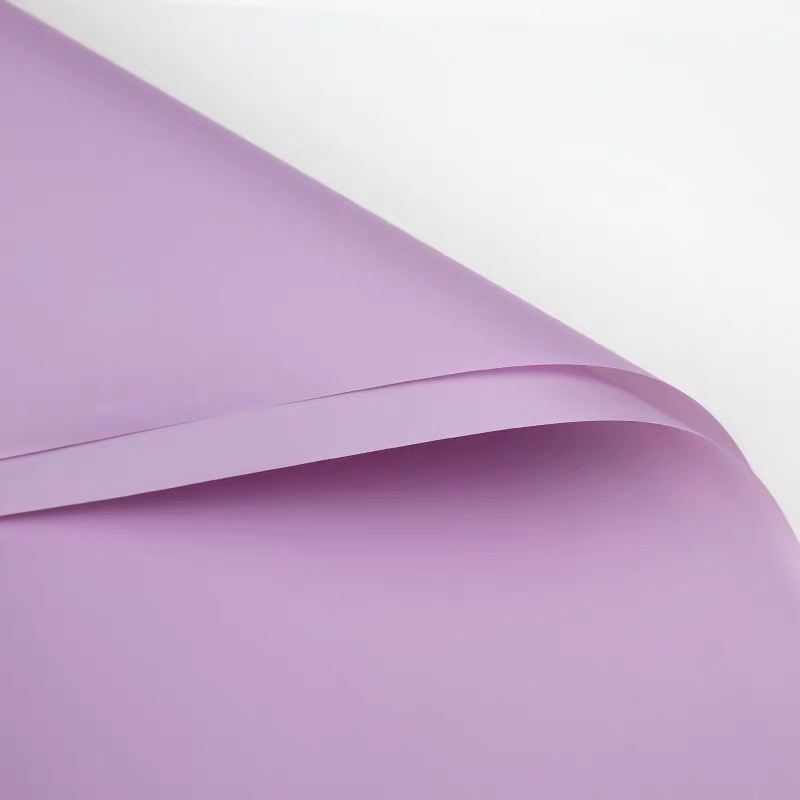 Papel liso coreano de color sólido papel de miel papel floral papel de embalaje de flores papel de regalo floral papel de regalo de ramo coreano