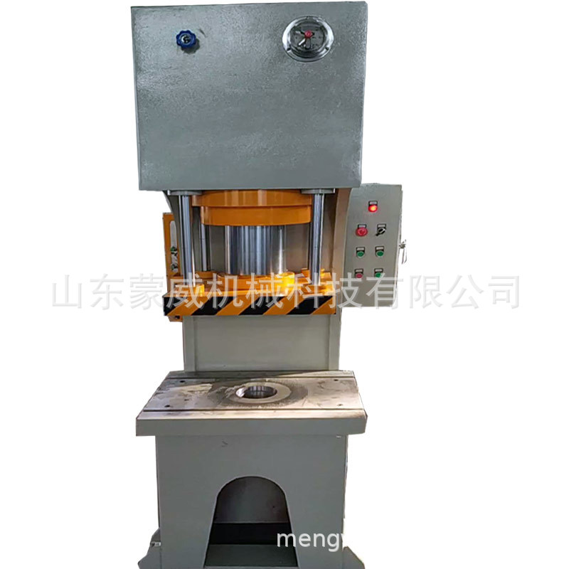 200吨单柱快速定型压力机单臂液压机小型油压机电动金属伺服校正