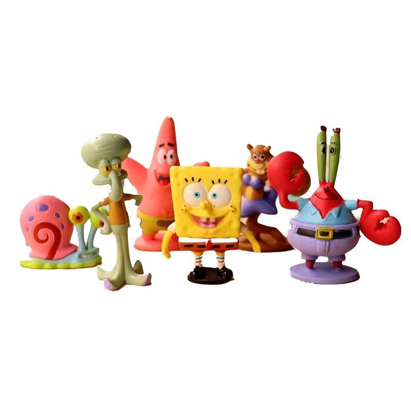 Sponge doll, minifigure, octopus, Birthday gift