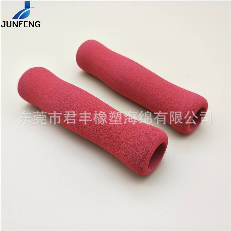 单色磨面五金工具护手把套握力器吸汗橡塑把套 耐磨NBR套管