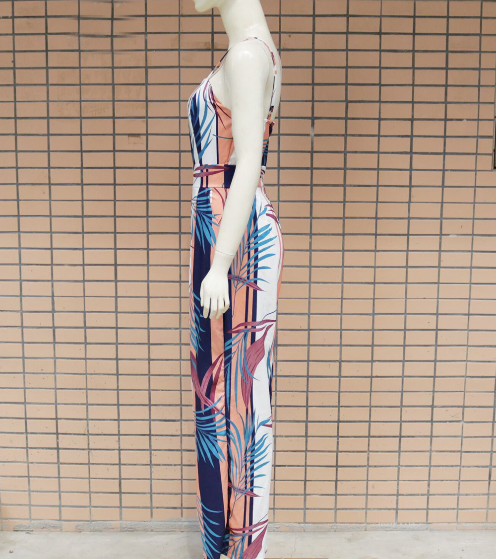 sling print sexy jumpsuit NSCZ33501