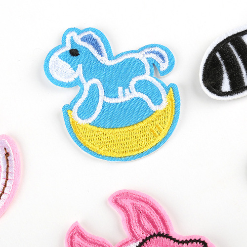 Computer embroidered cloth patch animal unicorn cartoon patch patch clothing accessories shoes and hats bag accessories embroidered patch patch