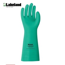 雷克兰EN15F丁腈橡胶防化手套 食品电子印刷汽修清洁手部防护