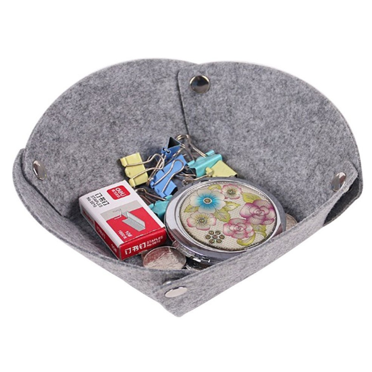 毛毡收纳盒 办公杂物收纳盒 糖果收纳盒 量大从优