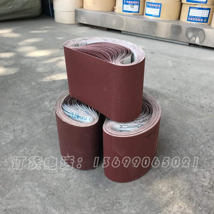 厂家批发砂带软布沙布纱布带630*150砂布机用不锈刚木工抛光研磨|ru