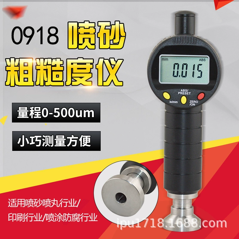 0918, измеритель шероховатости поверхности, антикоррозийный измеритель песчаной сетки, измеритель глубины с якорным узором, пескоструйный распылитель, таблетки, инструмент для измерения шероховатости