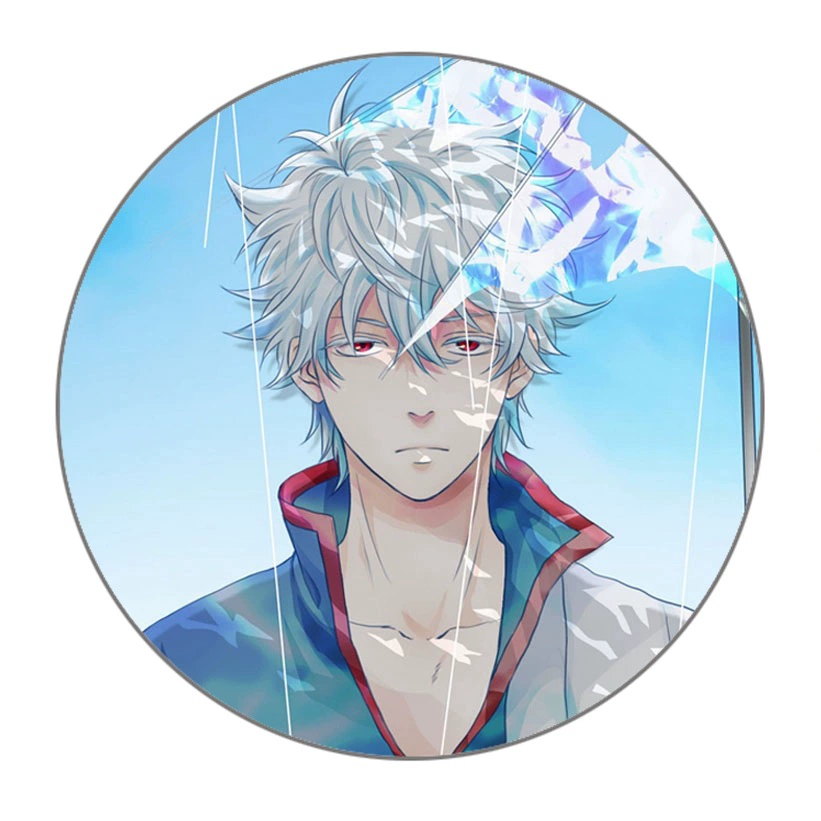 Аниме держатель для телефона, рамка Gintama, ленивый держатель, несколько вариантов, серебристый