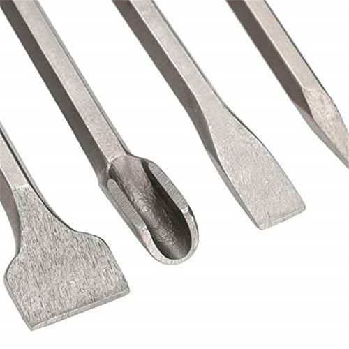 Anrui manufacturer direct sales electric hammer, electric pick, pointed flat chisel, steel chisel, special square handle, yuan handle chisel, pointed flat chisel