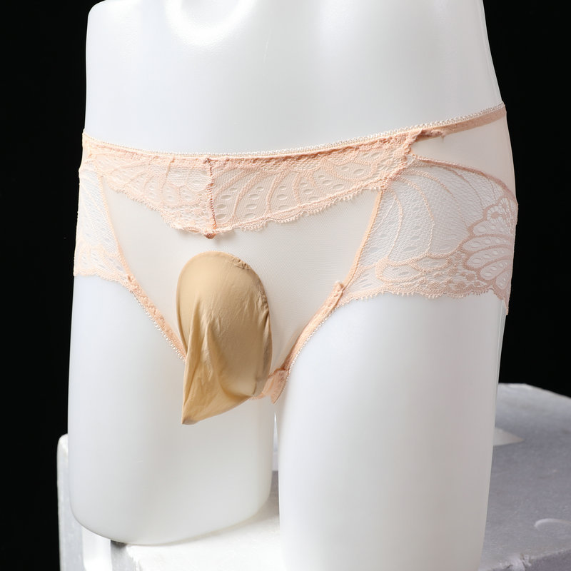 Permatomas nėrinių stygos vyrams seksualios žemo liemens kelnaitės_voghion.com