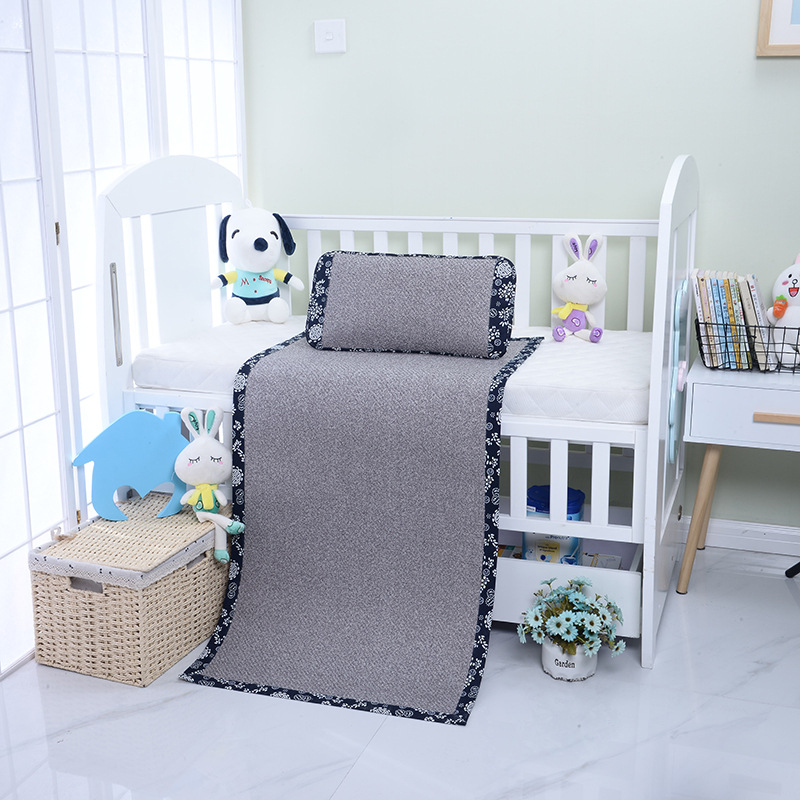 民族风新款婴儿印尼藤双面席儿童床夏凉席子任意尺寸定做工厂直销