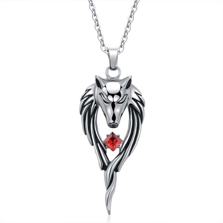 Stylish Wolf Necklace