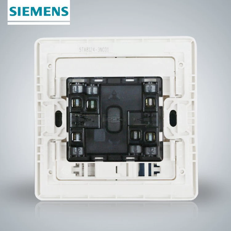 Переключатель Siemens Rui Zhi Zhi 86 типа 86 двойной открытый двойной управляющий переключатель проектная настенная панель