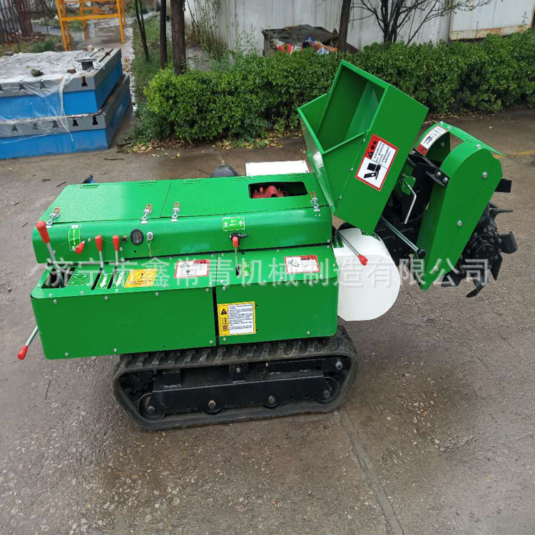 多 功能田园管理机 履带自走式施肥开沟除草旋耕回填智能一体机