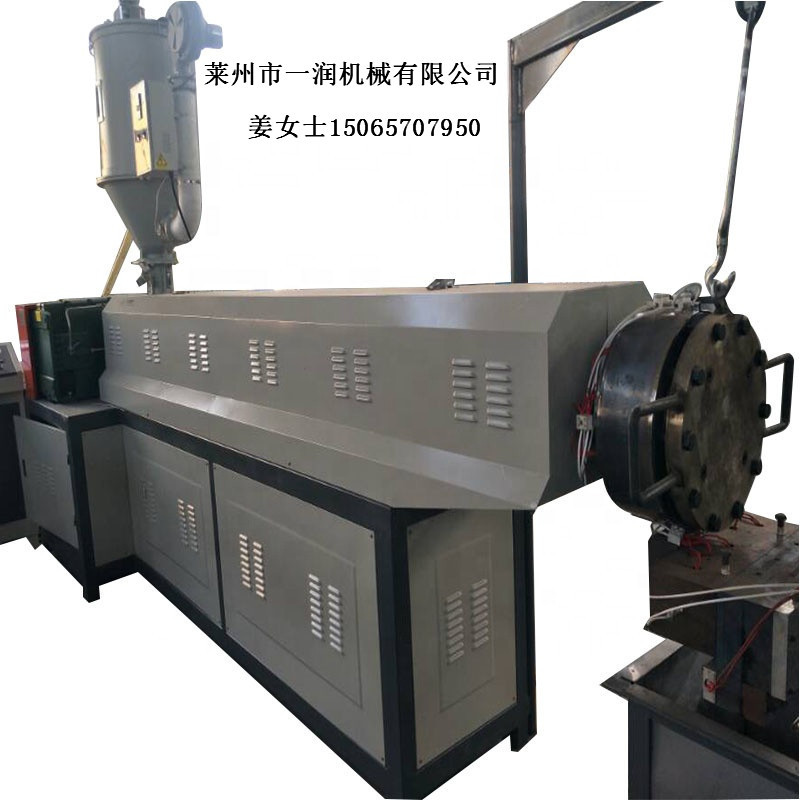 塑料拉丝机 PP塑料压花打包带挤出机 塑料打包带拔丝抽丝生产线