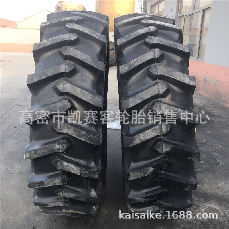 大马力拖拉机轮胎20.8-38人字平纹耐磨 农业轮胎