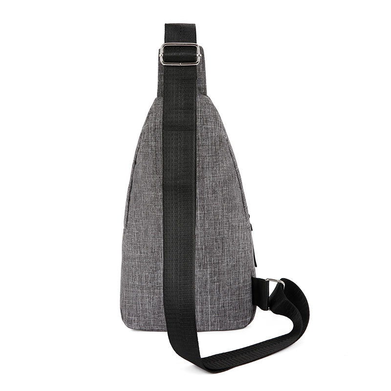 Bolsa 2021 nueva bolsa de pecho para hombres bolsa de lona bolsa de mensajero bolsa de hombre bolsa de hombro estilo coreano Mochila pequeña bolsa de cintura casual