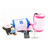 machining Customize waterproof Swimming Storage bag PVC transparent Beach Bag Portable zipper Messenger Swimming bag