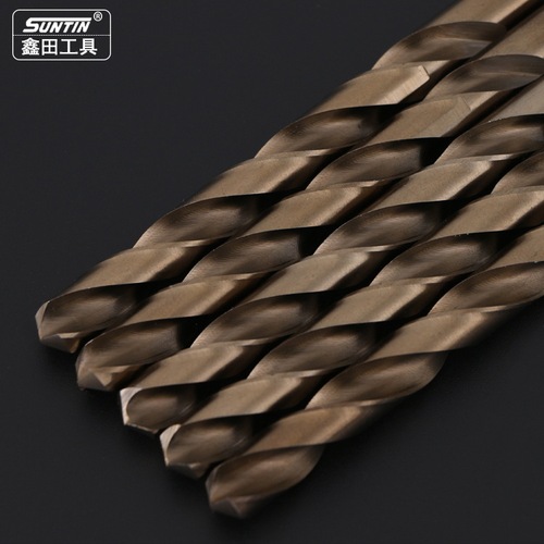 Twist drill bit Xintian straight shank cobalt-containing M35 stainless steel special rotor metal iron aluminum alloy drill bit 1-10mm