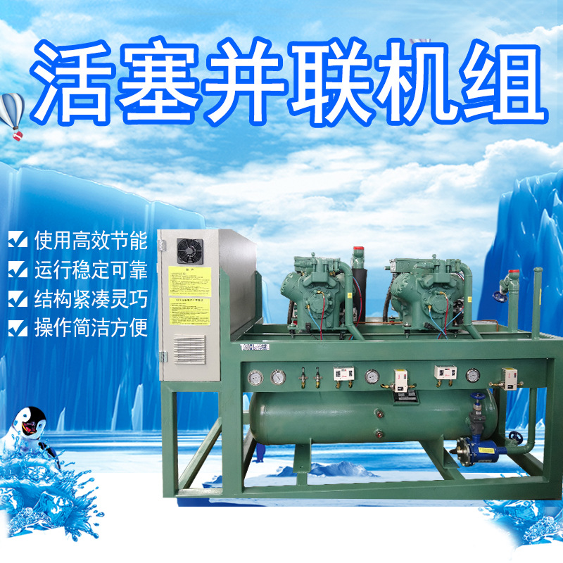 比泽尔高温2-50匹压缩机 活塞并联压缩机快速制冷压缩机设备