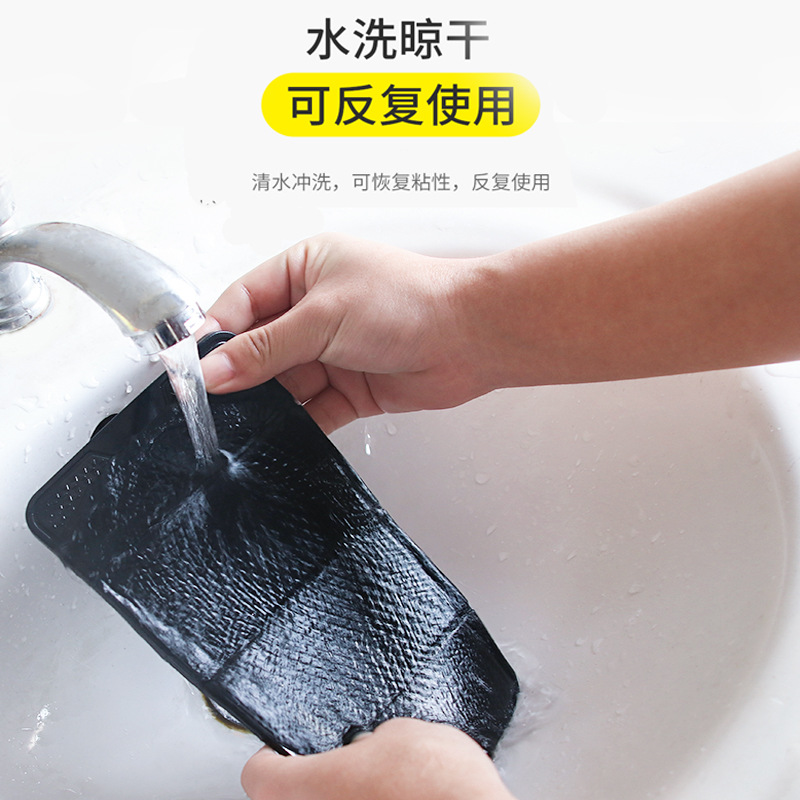 潤東多功能折疊支架車載中控臺粘貼式支架手機(jī)防滑墊置物墊R-1337