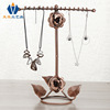 Necklace, stand, earrings, storage system, metal accessory