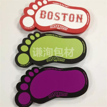 泡棉脚掌玩具 加厚型彩色海绵脚掌手掌玩具制品 可印刷Logo