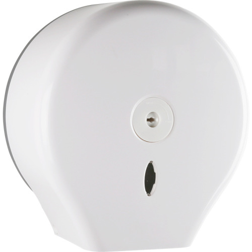 Commercial large roll paper towel box bathroom paper towel rack wall-mounted roll paper holder hotel paper towel tube hole-free toilet paper holder 