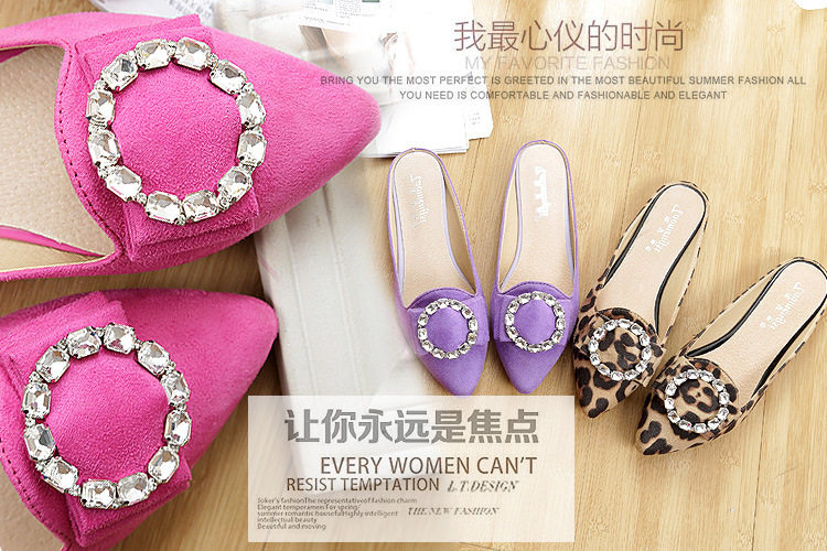 Dép sandal nữ bít mũi đế mềm đính đá — A1-3 Màu mơ, A1-6 màu hồng, Màu trắng A1-3, Màu tím A1-6 chi tiết 15