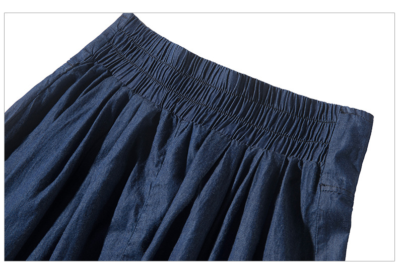 Jupe femme CARTE DES POISSONS en Cow-boy - Ref 3330442 Image 25