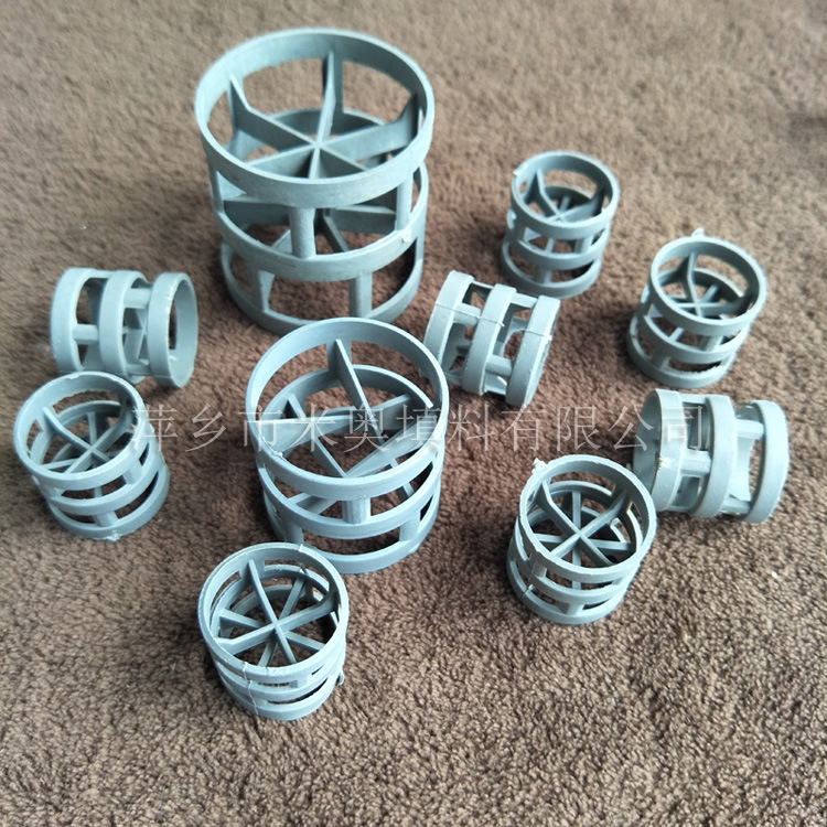 cpvc鲍尔环出售　50mm氯化聚氯乙烯鲍尔环价格 耐酸碱