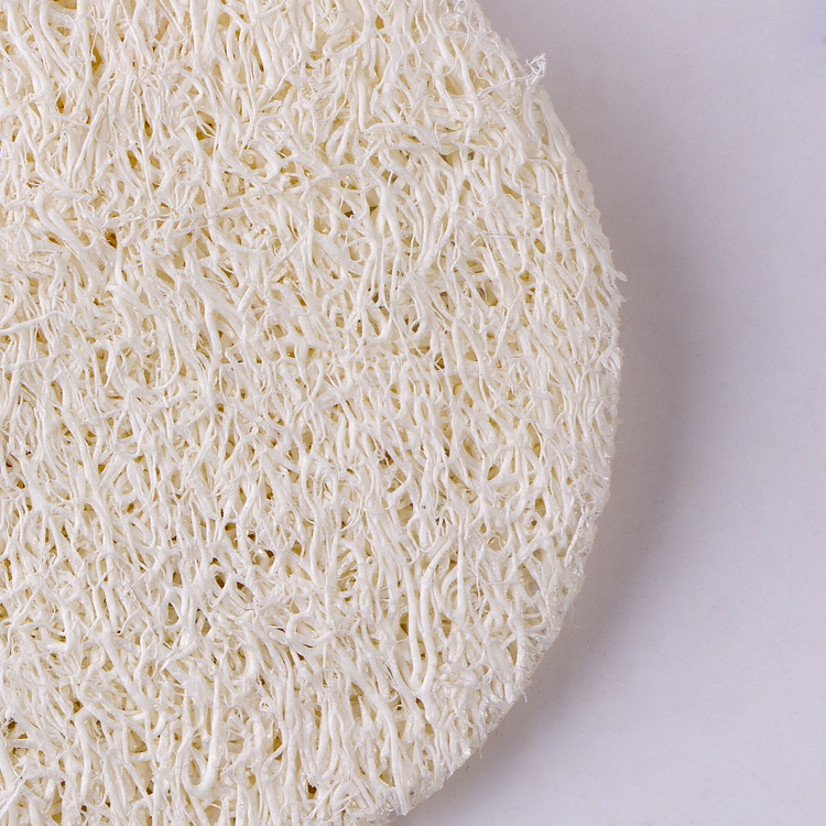 Basic Round Loofah Makeup Puff 10 Pieces display picture 6