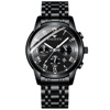Mechanical trend mechanical watch, quartz waterproof men's watch, swiss watch, 2019, fully automatic, Korean style