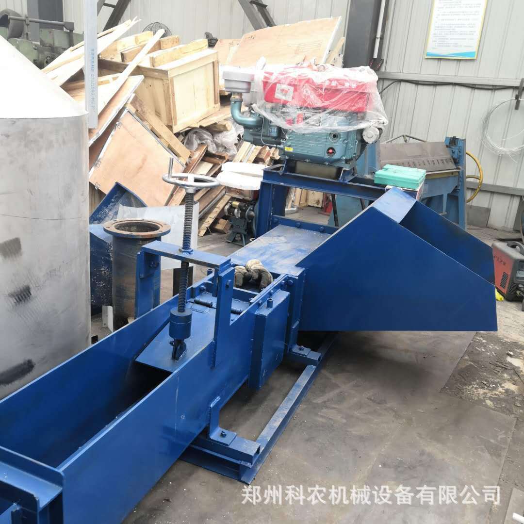 厂家  废旧泡沫粉碎冷压一体机 柴油机带动废旧泡沫减容机