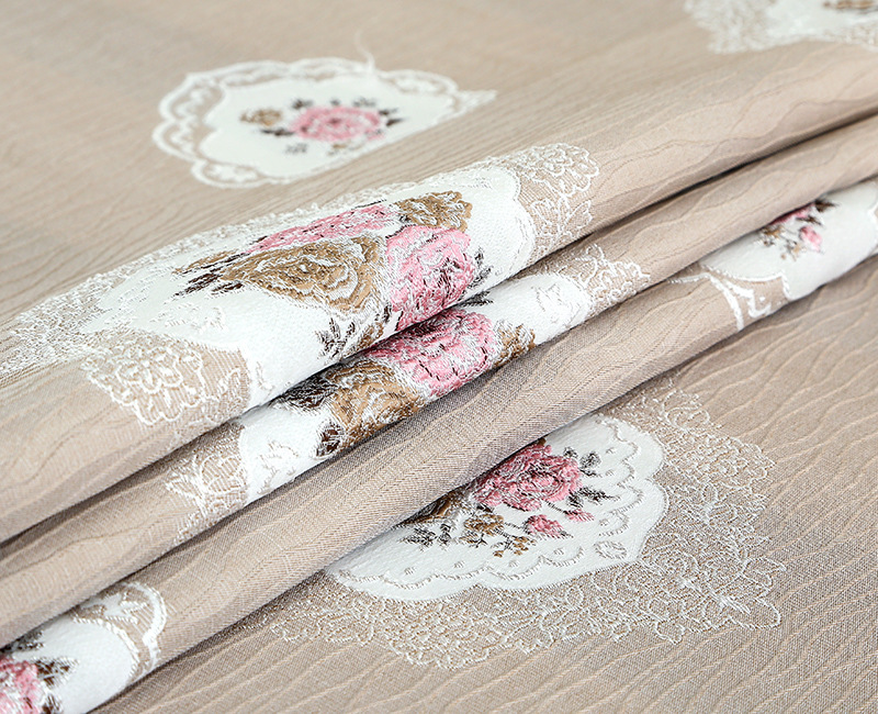 凤尾花开咖椅垫 (9)