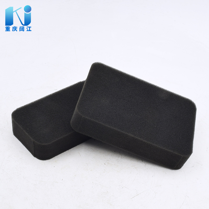 机组空滤芯 汽油发电机空滤器海绵滤芯2kw 5kw发电机空滤芯零配件