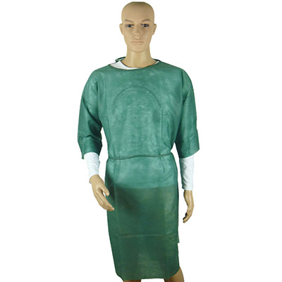 正品一次性手术衣浅蓝色无纺布腹膜手术服隔离服防尘罩衣批发