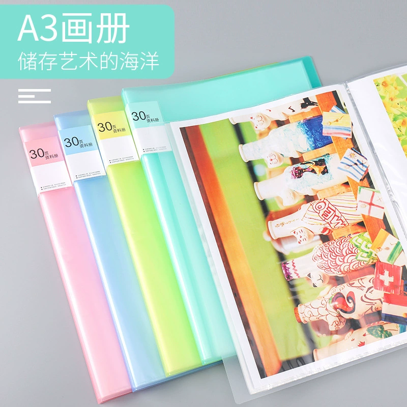 Зажим для рисования A3 8 открытый плакат