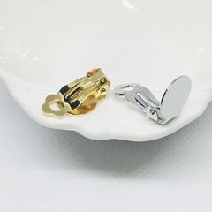 DIY Handmade Copper Frog Earrings with Adhesive Accessories, 10mm Polished Surface, No Holed Earring Material