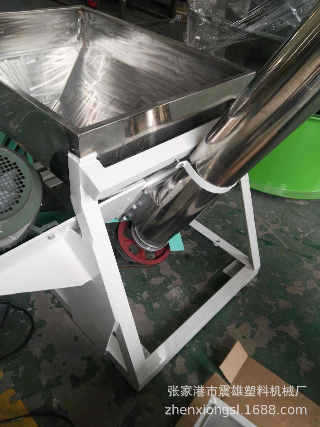 色母螺旋上料机1000kg/h定制 PVC塑料粉末上料机破碎料螺杆输送机