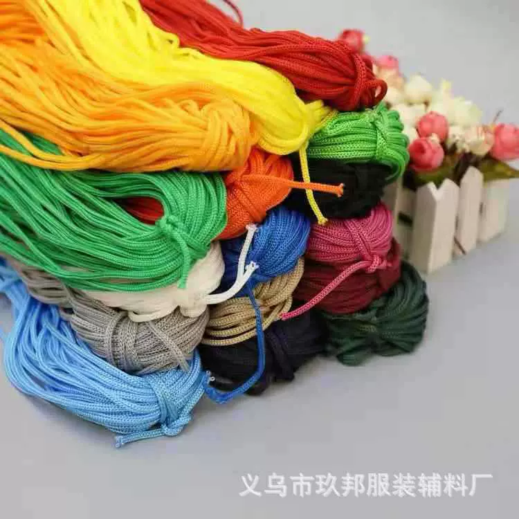 厂家直销900DPP绳 丙纶绳涤纶绳 八股绳 黑色白色彩色有现货 PP绳