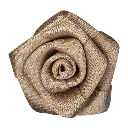 Yao Ming 2,7 cm cinta Rosa pequeña flor tocado horquilla accesorios decorativos hechos a mano DIY cinta Rosa pequeña flor