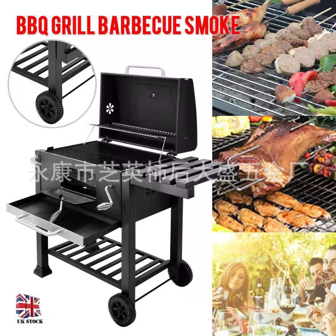 Soy una fábrica barbacoa generosa estufa patio al aire libre gran protección del medio ambiente estufa barbacoa gran capacidad horno tapado