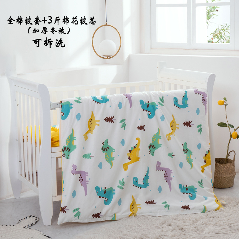 kindergarten quilt Winter quilt thickening children quilt Cartoon Cotton Washable Cotton
